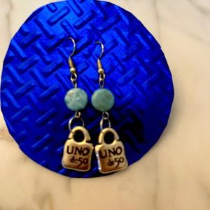 Uno de 50/ Larimar earrings